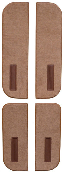 1989-1991 Chevrolet V3500 Crew Cab Inserts on Cardboard w/Vent Flooring [Door Panel]